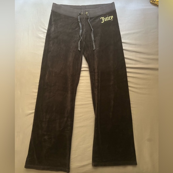 Vintage Juicy Couture M Black Sweatpants
